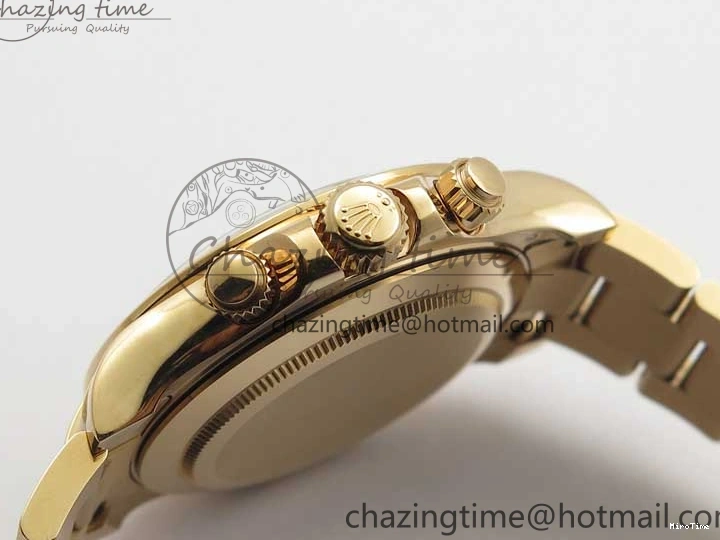 MiroTime 0412 Daytona 116508 RG Noob 1:1 Best Edition 904L SS Case and Bracelet RG Dial SA Comfortable 2705